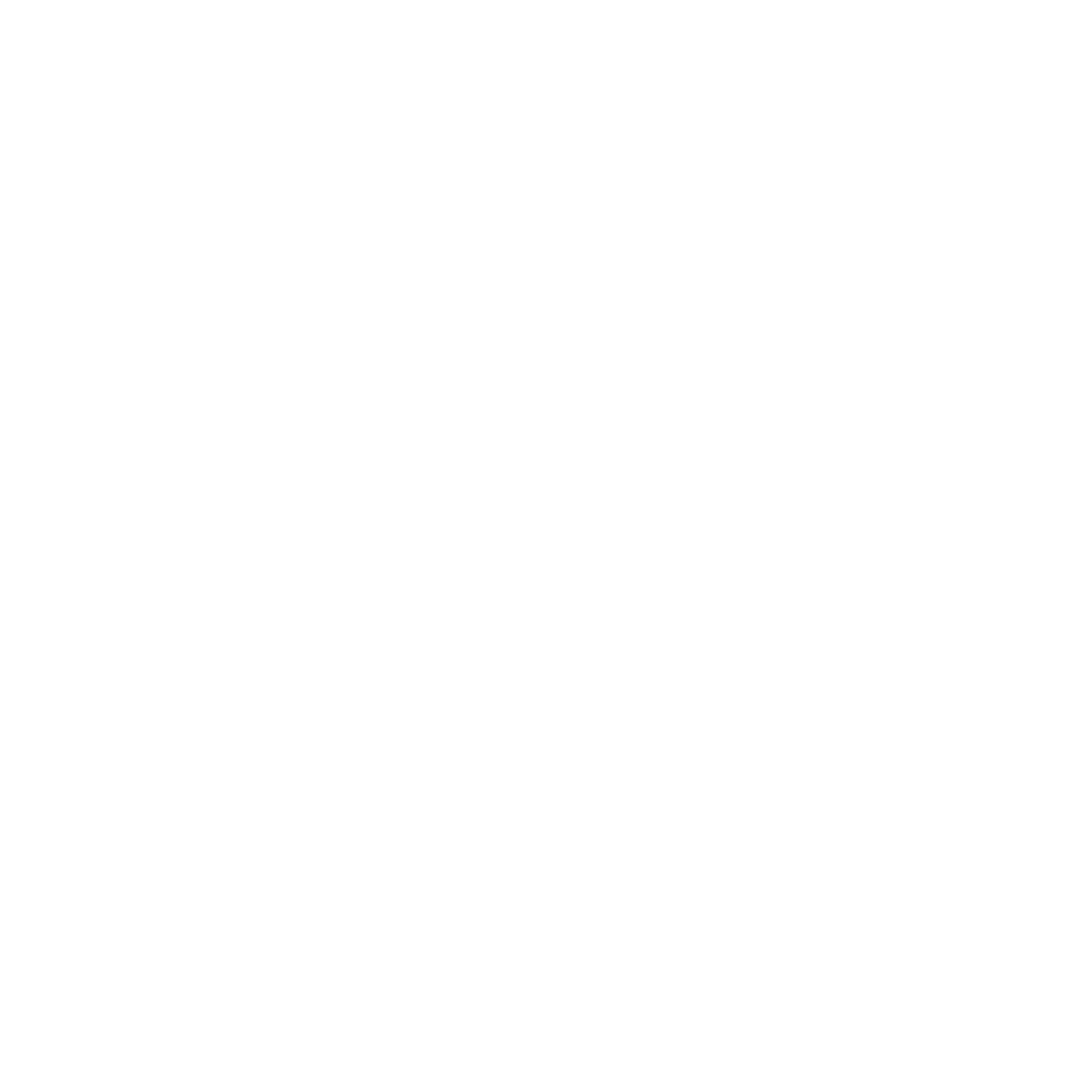 Simbolo video play bianco